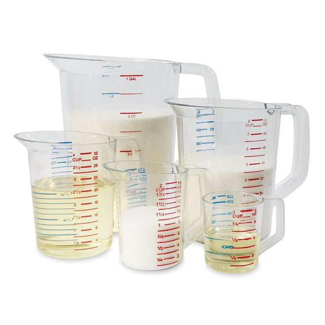 TAZA MEDIDORA BOUNCER TRANSPARENTE 1 QT