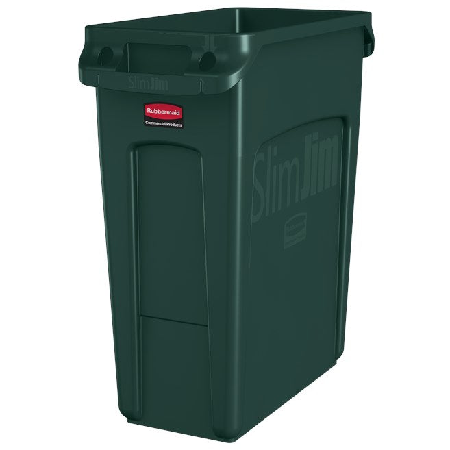 CONTENEDOR BOTE DE BASURA SLIM JIM 16 GAL