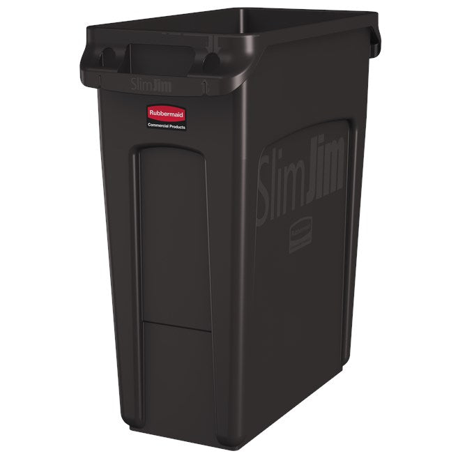 CONTENEDOR BOTE DE BASURA SLIM JIM 16 GAL