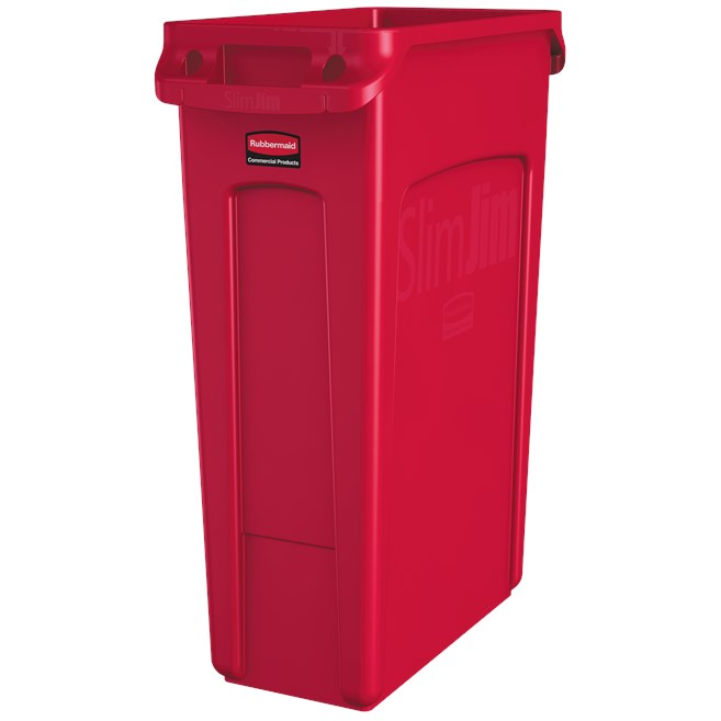 CONTENEDOR BOTE DE BASURA SLIM JIM 23 GAL
