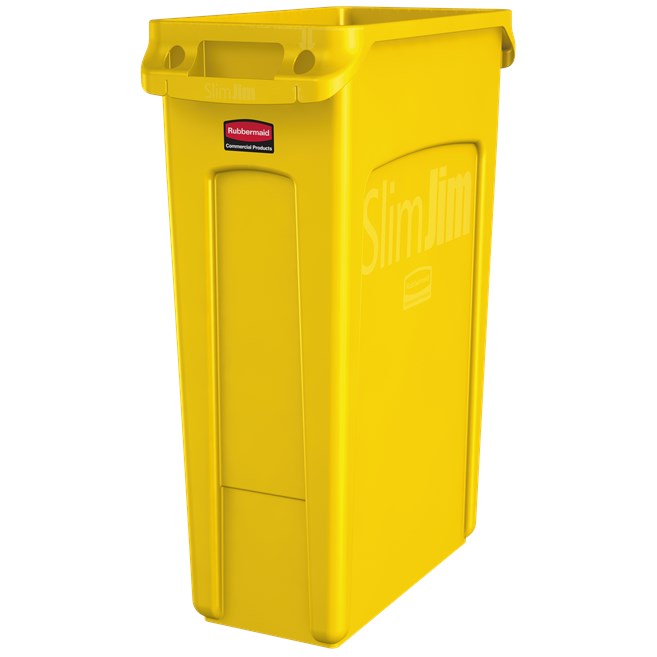 CONTENEDOR BOTE DE BASURA SLIM JIM 23 GAL