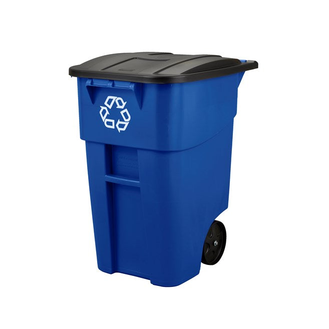 CONTENEDOR BOTE DE BASURA RECICLAJE ROLLOUT 50 GAL