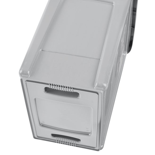 CONTENEDOR BOTE DE BASURA SLIM JIM BAJO EL ESCRITORIO, 23 GAL