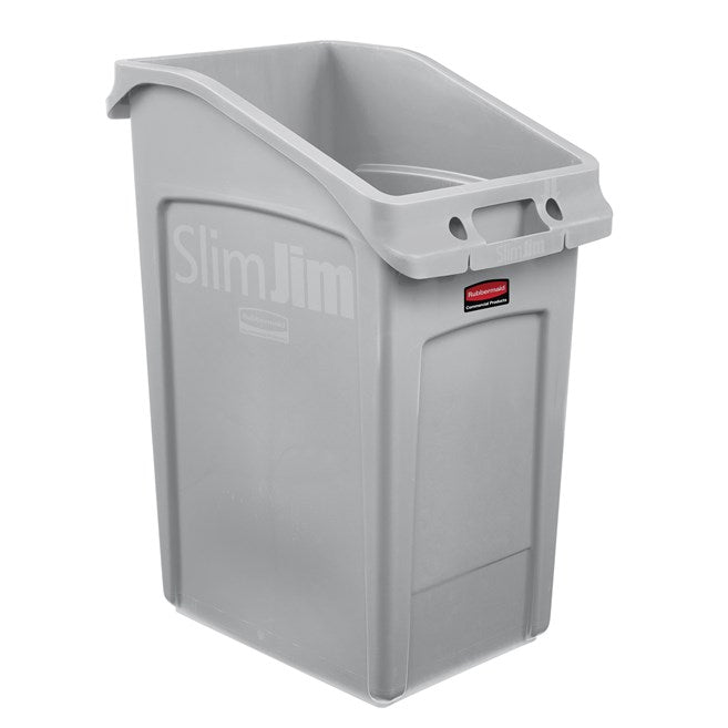 CONTENEDOR BOTE DE BASURA SLIM JIM BAJO EL ESCRITORIO, 23 GAL