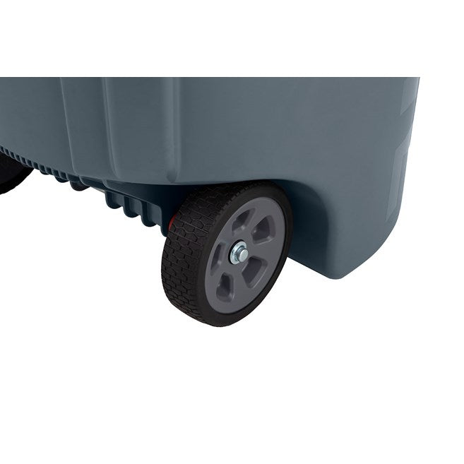 CONTENEDOR BRUTE CON RUEDAS VENTILADAS, 44 GAL