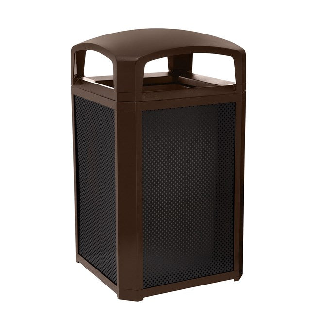 CONTENEDOR LANDMARK SERIES ARMAZÓN CON TAPA DE DOMO Y FORRO INTERNO RÍGIDO, 50 GAL