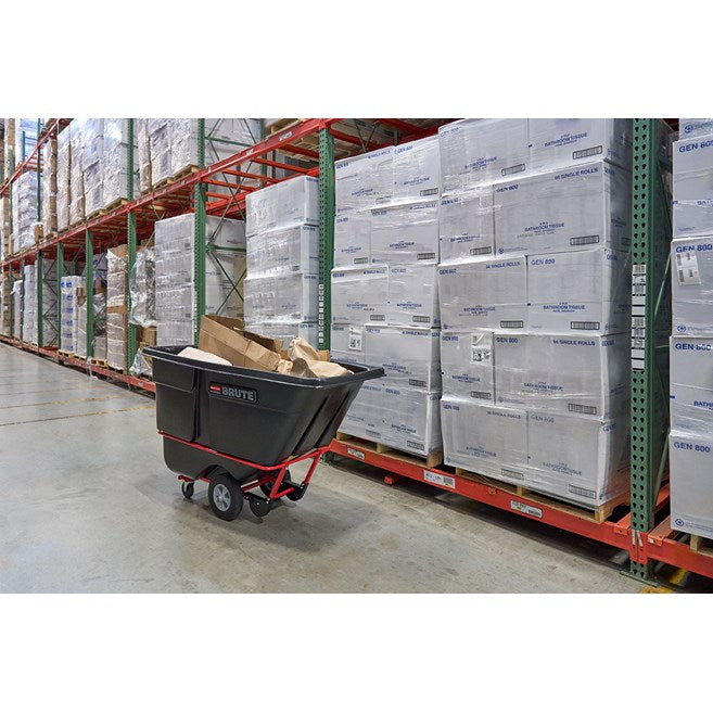 CARRO VOLCADOR TRABAJO ESTÁNDAR, RM, 1250 LBS, NEGRO