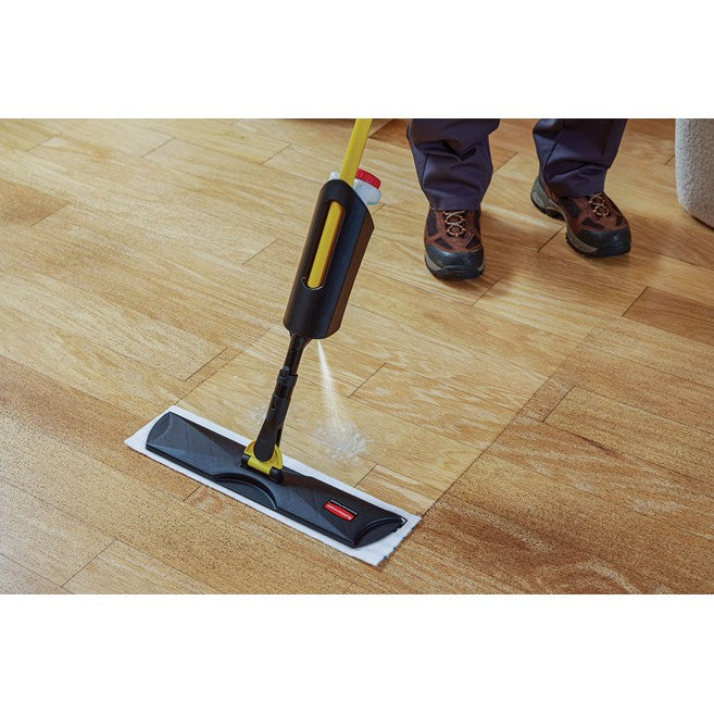 MOPA CON ASPERSOR DE MICROFIBRA COMERCIAL SIN ALMOHADILLA