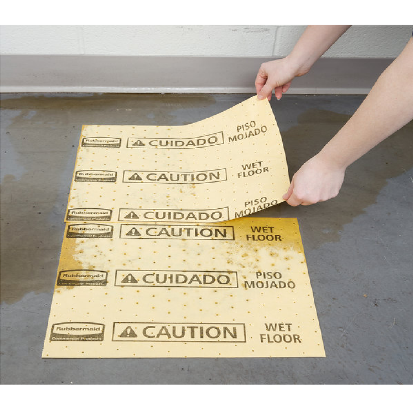 PAÑOS MEDIANOS PARA ESTACIÓN OVER-THE-SPILL REPUESTO PARA FG425100, 22 PAÑOS, 16"