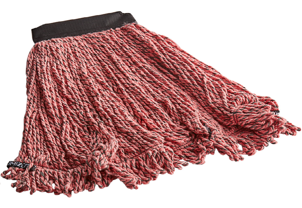 MOP HÚMEDO DE MICROFIBRA MEDIANO MAXIMIZER DIADEMA UNIVERSAL, ROJO