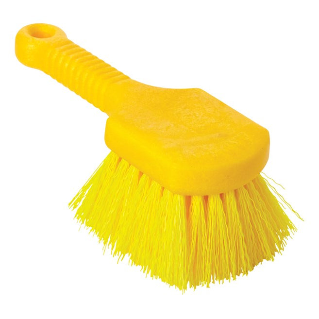 CEPILLO UTILITARIO CORTO CON BASE PLÁSTICA, CERDAS SINTÉTICAS, 8"