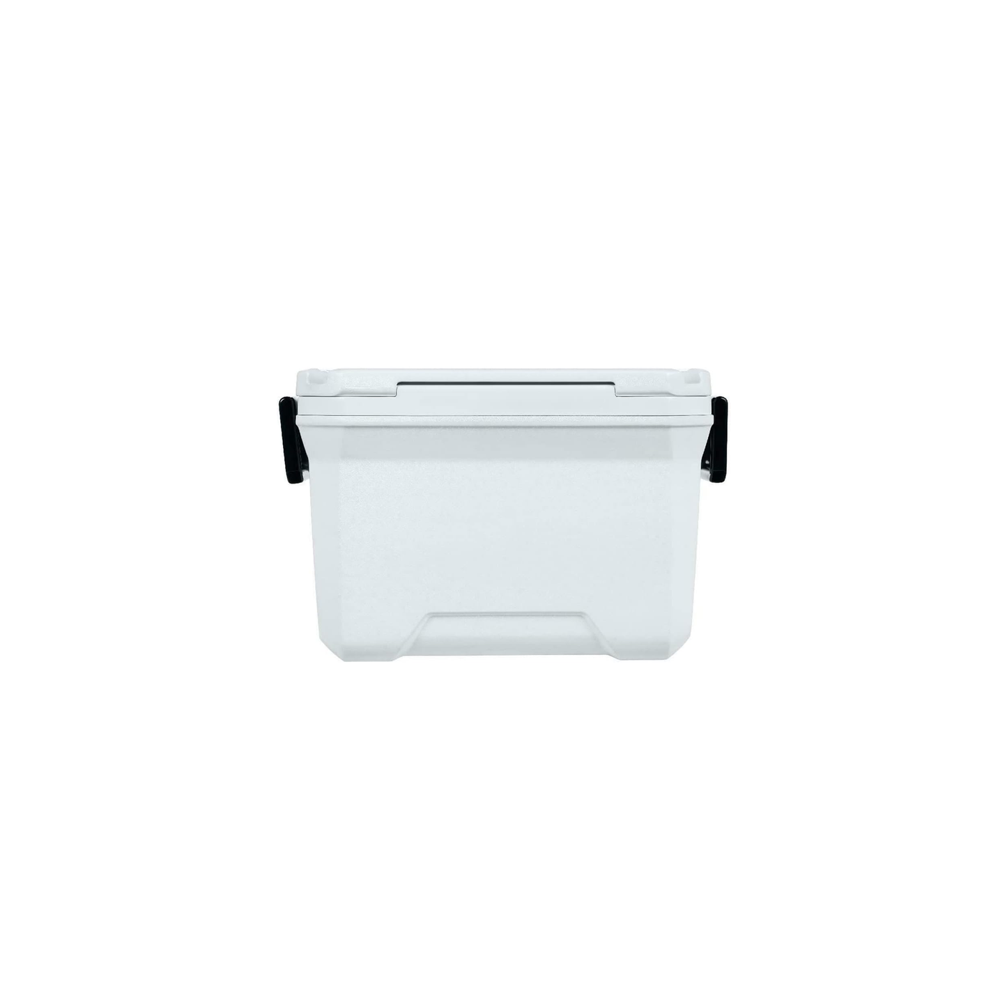 HIELERA CHILLER COLEMAN 52 QT, TAPA CON MOLDE PORTAVASOS, BLANCO