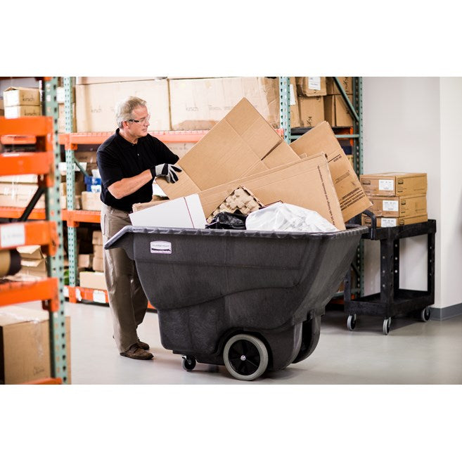 VOLCADOR RUBBERMAID 1011 CARRO DE VOLTEO C/RUEDAS 272 KG