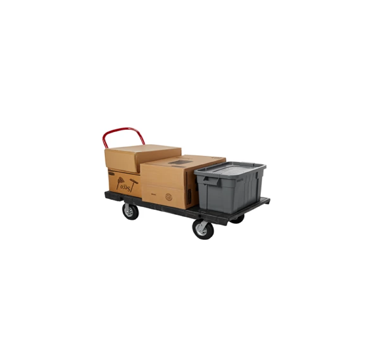 PLATAFORMA PARA TRABAJO PESADO 8", POLYOLEFIN, 2500 LBS
