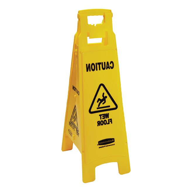 SEÑAL PARA PISO "CUIDADO PISO MOJADO", 2 CARAS, 38"