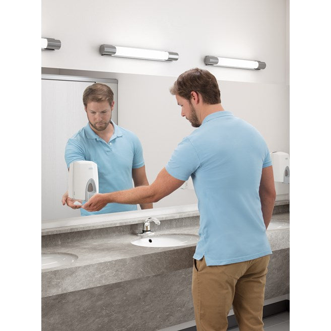 DISPENSADOR MANUAL PARA ESPUMA, BLANCO