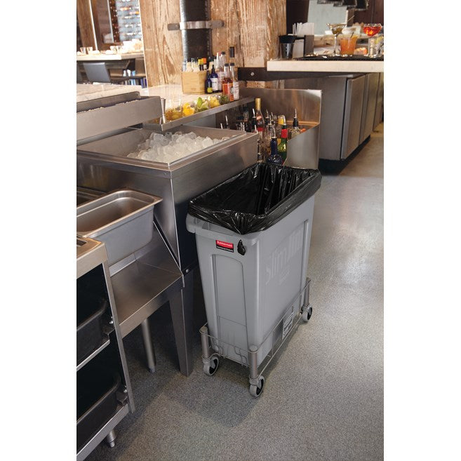 PLATAFORMA RODANTE ACERO INOXIDABLE SLIM JIM SENCILLA