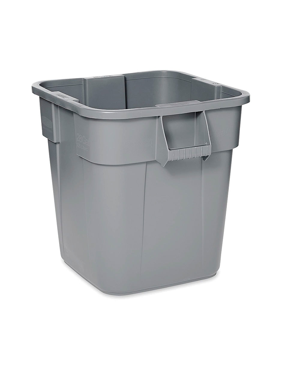 CONTENEDOR BOTE DE BASURA BRUTE® CUADRADO, 28 GAL