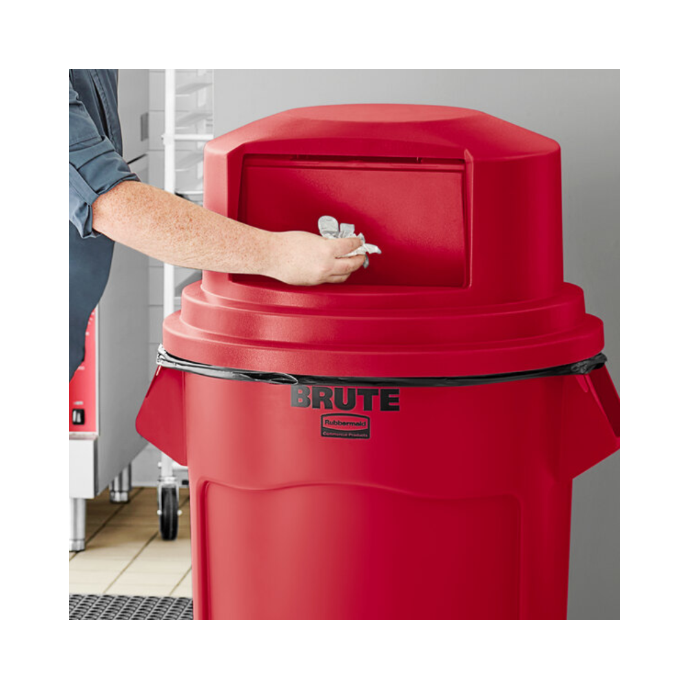 TAPA PARA CONTENEDOR BRUTE TIPO DOMO, 55 GAL