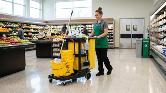 Limpieza profesional en retail: errores comunes que cuestan tiempo, dinero y seguridad