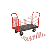 CARRO CON PANELES LATERALES, NEGRO
