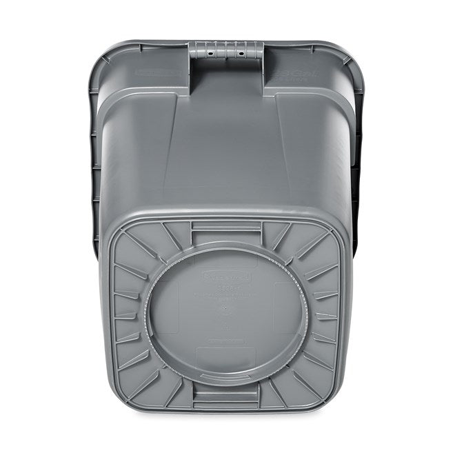 CONTENEDOR BOTE DE BASURA BRUTE CUADRADO, 40 GAL