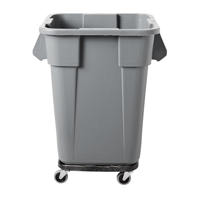 CONTENEDOR BOTE DE BASURA BRUTE CUADRADO, 40 GAL