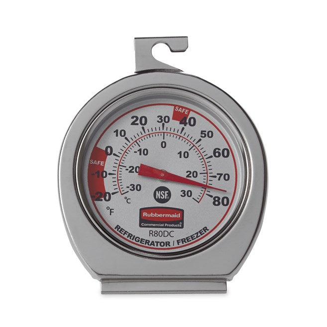 TERMÓMETRO PARA REFRIGERADOR/ CONGELADOR (-20˚- 80˚F) (-28˚ - 62˚C)