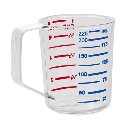 TAZA MEDIDORA BOUNCER TRANSPARENTE 0.25 QT