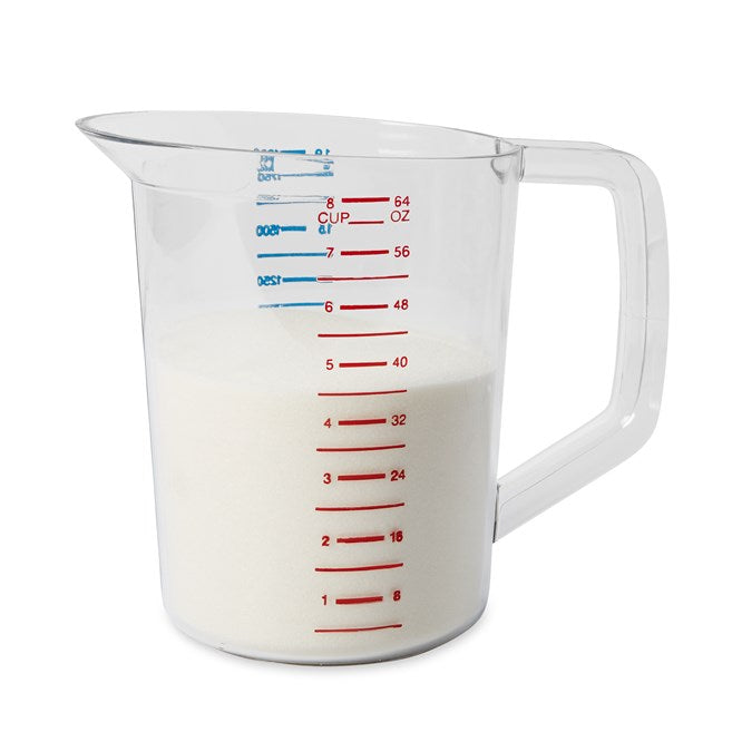 TAZA MEDIDORA BOUNCER TRANSPARENTE 2 QT