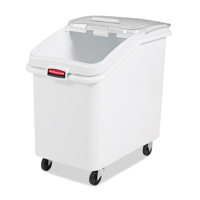 RECIPIENTE FRENTE INCLINADO 30.8 L CON TAPA DESLIZABLE Y CUCHARA DE 0.9 L