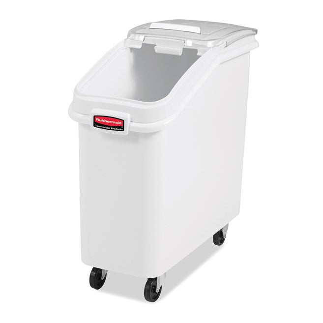 RECIPIENTE FRENTE INCLINADO 20.5 L CON TAPA DESLIZABLE Y CUCHARA DE 0.9 L