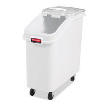 RECIPIENTE FRENTE INCLINADO 20.5 L CON TAPA DESLIZABLE Y CUCHARA DE 0.9 L