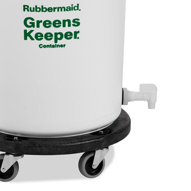 CONTENEDOR GREENSKEEPER CON TAPA Y PLATAFORMA RODANTE, 32 GAL