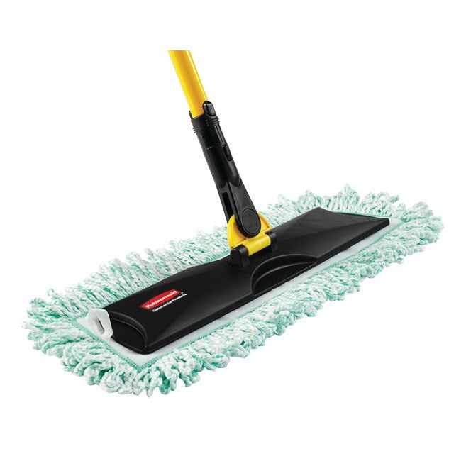 MOP DE MICROFIBRA PARA POLVO CON RIBETE HYGEN 91.4 CM VERDE