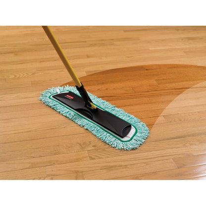 MOP DE MICROFIBRA PARA POLVO CON RIBETE HYGEN 91.4 CM VERDE