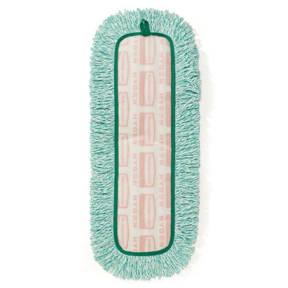 MOP DE MICROFIBRA PARA POLVO CON RIBETE HYGEN 91.4 CM VERDE