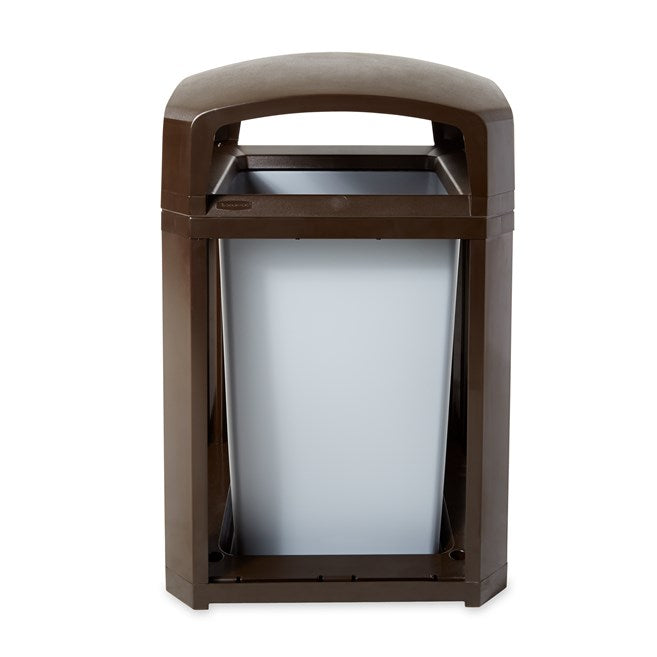CONTENEDOR LANDMARK SERIES ARMAZÓN CON TAPA DE DOMO Y FORRO INTERNO RÍGIDO, 35 GAL