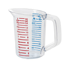 TAZA MEDIDORA BOUNCER TRANSPARENTE 0.5 QT