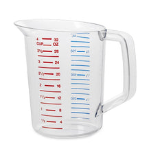 TAZA MEDIDORA BOUNCER TRANSPARENTE 1 QT