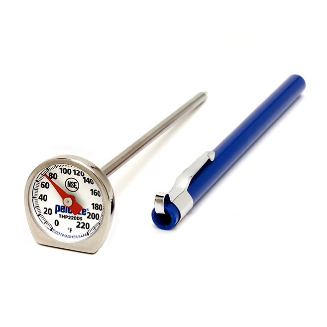 TERMÓMETRO DE BOLSILLO (0˚ - 220˚F), SEGURO PARA LAVA VAJILLAS (-17˚ - 104˚C)