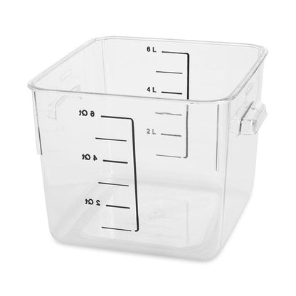 CONTENEDOR CUADRADO AHORRA ESPACIO, 6 QT