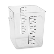 CONTENEDOR CUADRADO AHORRA ESPACIO, 18 QT