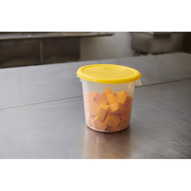 TAPA REDONDA AMARILLA 4 QT