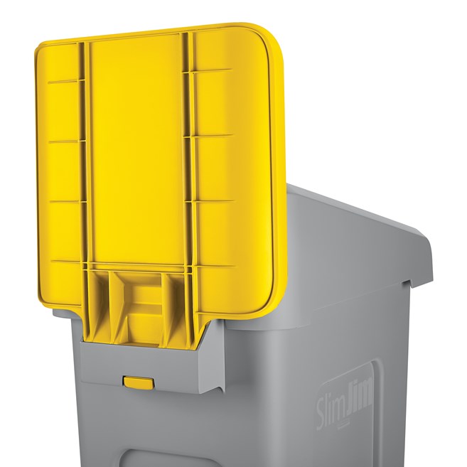 LETRERO PARA ESTACIÓN DE RECICLAJE SLIM JIM 23 GAL