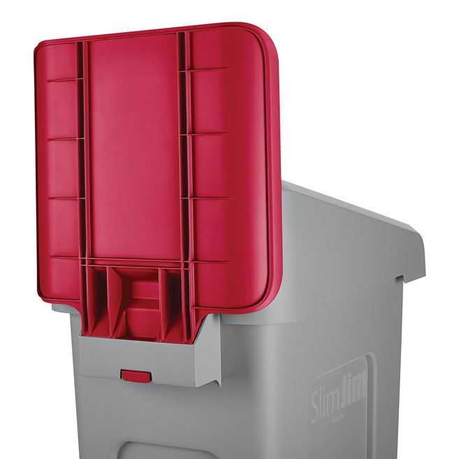 LETRERO PARA ESTACIÓN DE RECICLAJE SLIM JIM 23 GAL