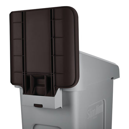 LETRERO PARA ESTACIÓN DE RECICLAJE SLIM JIM 23 GAL