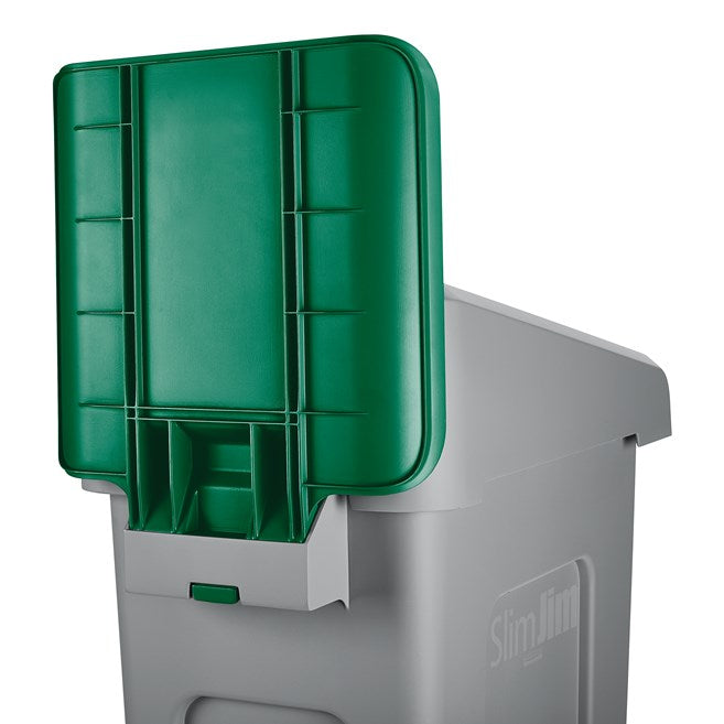 LETRERO PARA ESTACIÓN DE RECICLAJE SLIM JIM 23 GAL