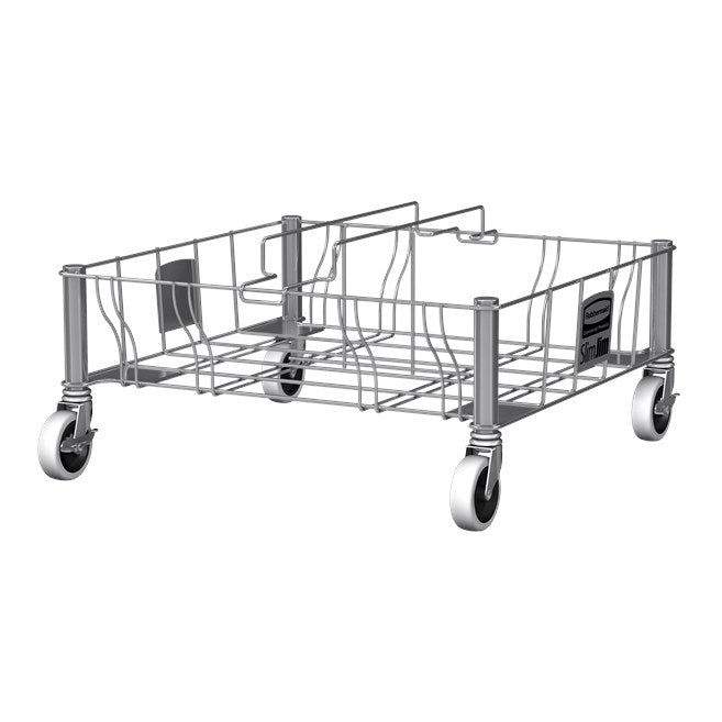 PLATAFORMA RODANTE ACERO INOXIDABLE SLIM JIM DOBLE