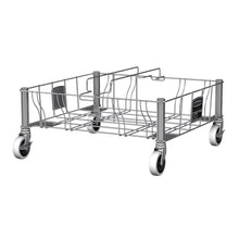 PLATAFORMA RODANTE ACERO INOXIDABLE SLIM JIM DOBLE